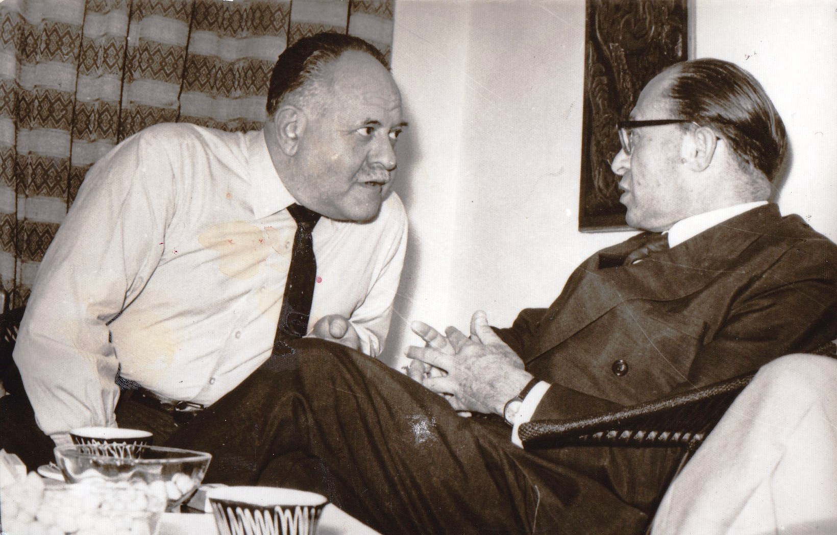 Moshe Sneh with Begin